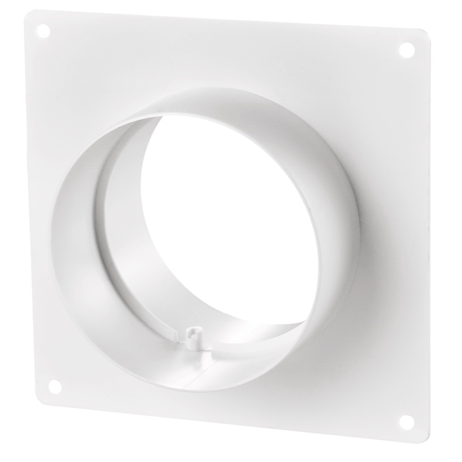 Соединитель с монтажной пластиной Вентс d=125мм 252