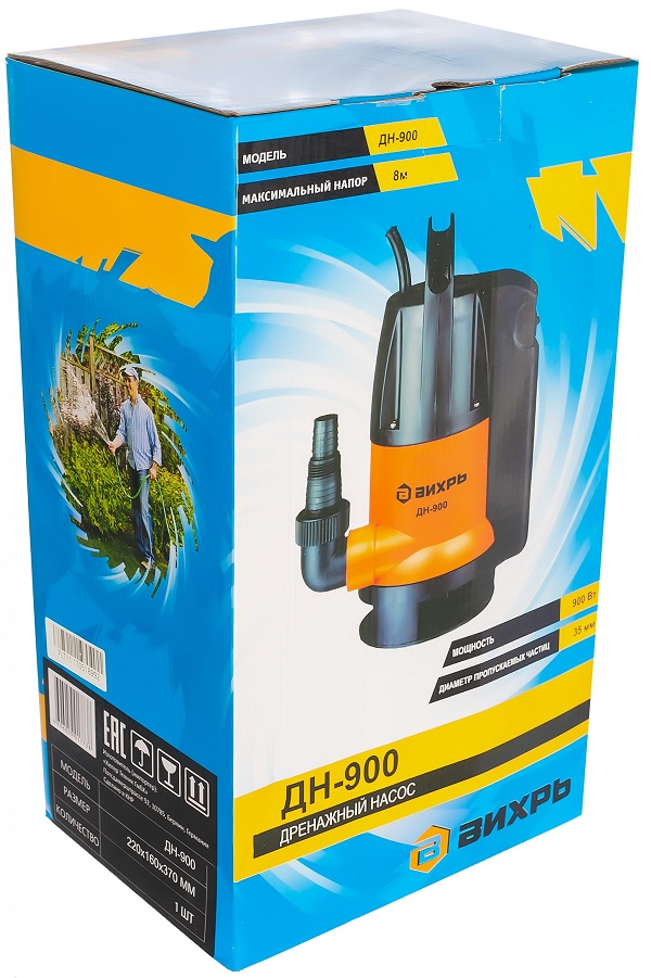 Дренажный насос ДН-900 Вихрь Вихрь - детальное фото