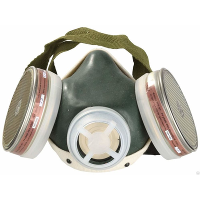 Респиратор ЗУБР РПГ-67 в сборе со сменными фильтрами А1